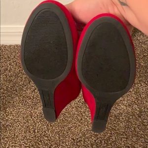 dexflex comfort Shoes - Red heels dexflex comfort Shoes - Red heels